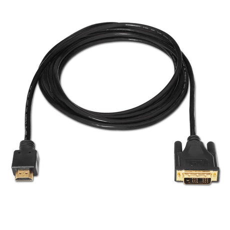 EAN 8436574700893 - AISENS A117-0090 adaptador de cable de vídeo 1,8 m HDMI tipo A (Estándar) DVI 18+1 Negro imagen 2