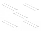Delock Cablebinder Mit Beschriftungsfeld L 190 X B 4,8 Mm Weiss 10 Stück