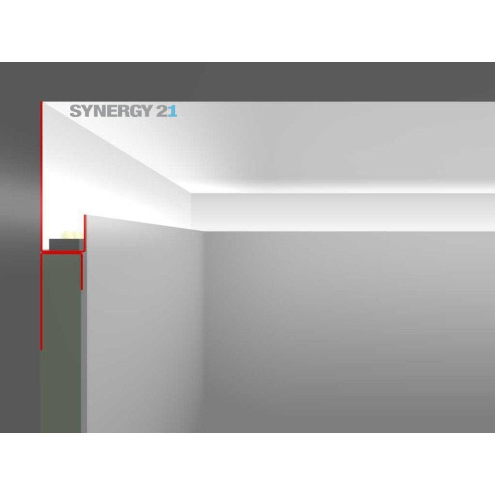 Synergy 21 Led Profil 200cm, Zinkblech Typ-B50