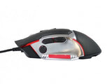 Raton Gaming Conceptronic Djebbel02b Usb Alta Sensibilidad Sensor 4000dpi Botones Programables