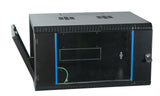Armario Rack  Efb De Pared De 19", 6u, Fija, De Una Pieza, Ral9005, Profundidad 450 Mm