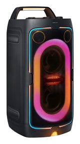 Altavoz De Gran Potencia Samsung Mx St40f Zf 160w Con Batería Autonomía 12h Portátil Para Fiestas Asa De Transporte Y Ruedas Bluetooth