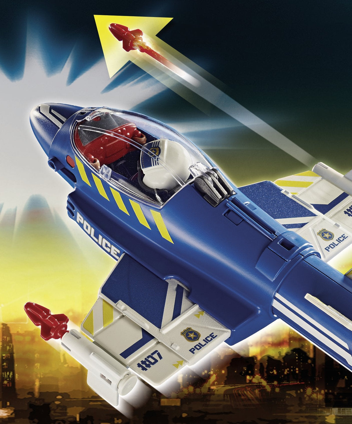 Playmobil 70780 Policia Avion : Persecucion Dron