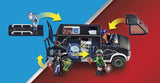 Playmobil Ciudad Helicoptero De Policia Persecucion Del Vehiculo Huido