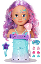 EAN 4001167830550 - BABY born Sister Styling Mermaid Head Muñeca de baño Multicolor imagen 22
