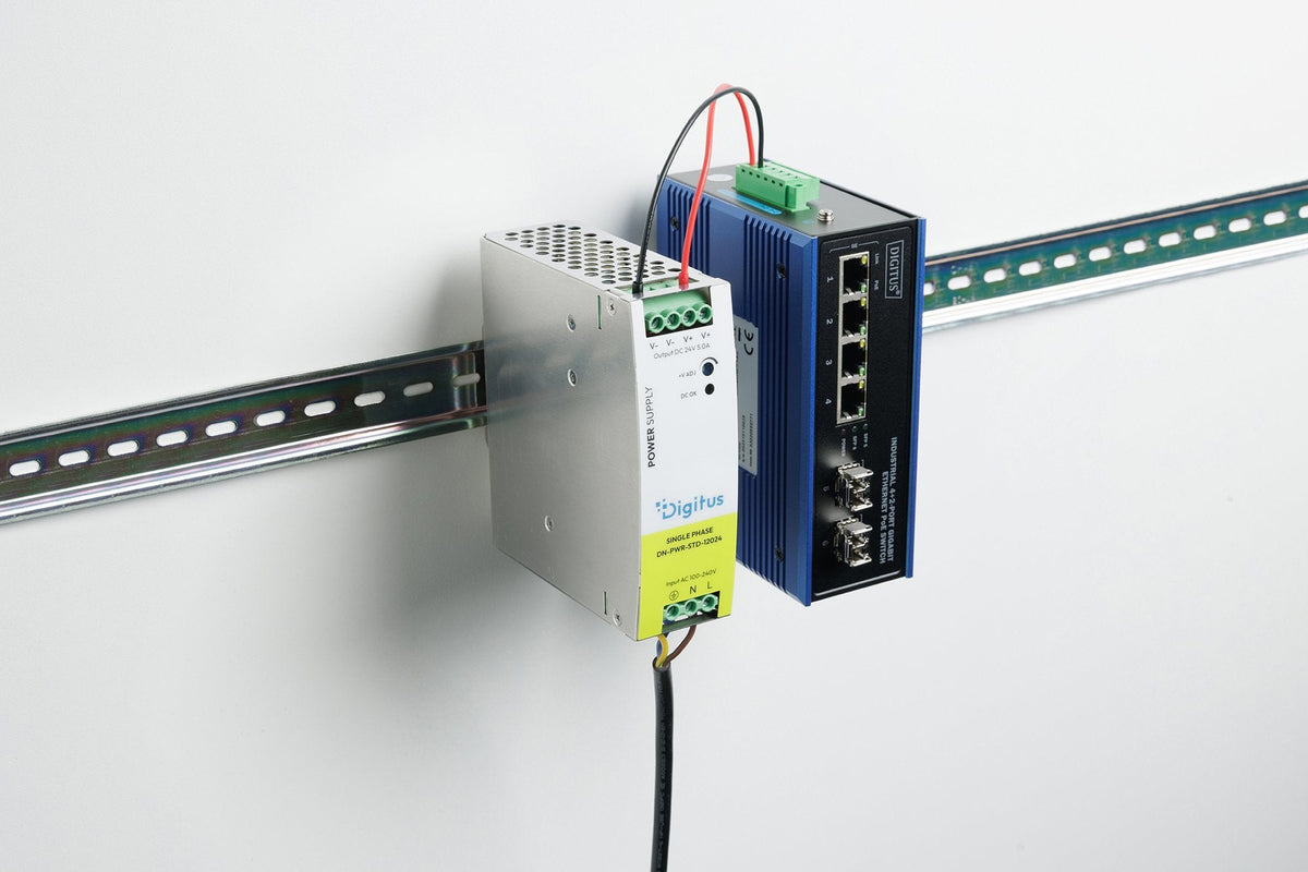 Digitus Industrielles Fuente De Alimentación 24v Dc 120w Carcasa Metálica