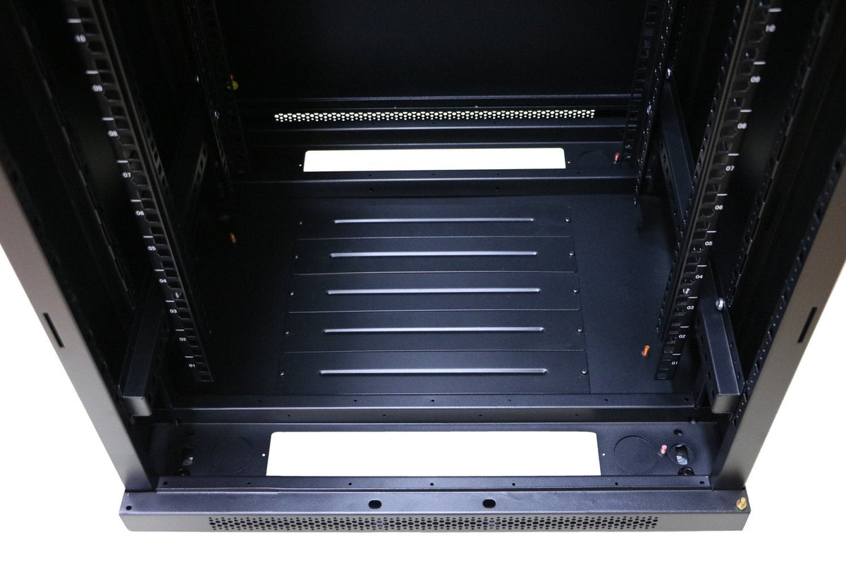 Armario Rack De Pie Extralink 27u 600x600 Negro