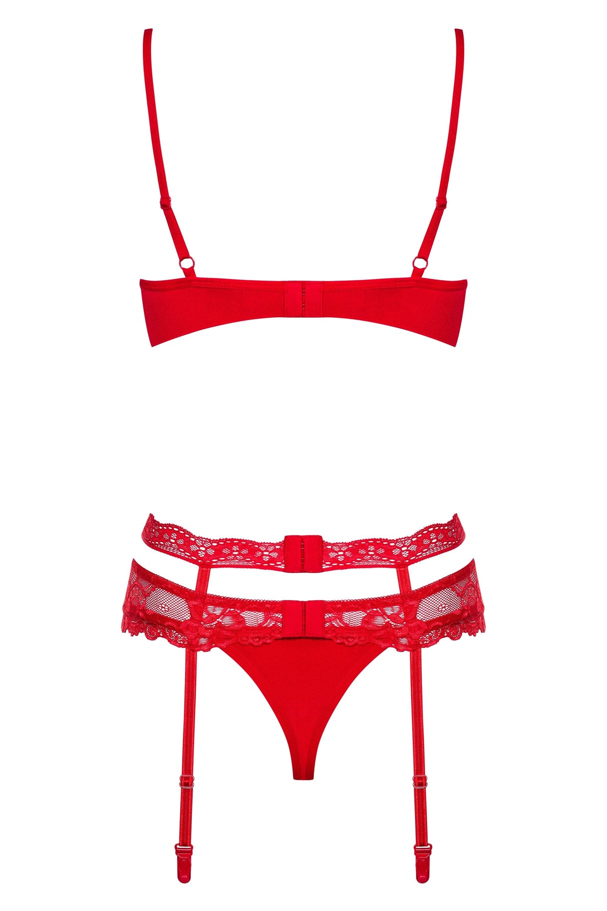 Heartina Set 3 Piezas Color Rojo :