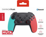 Gamepad Trust Gxt1246b Muta Inalambrico Recedptor Usb-Bt-Cable Usb-Vibracion-Multiplataforma Blu-Red