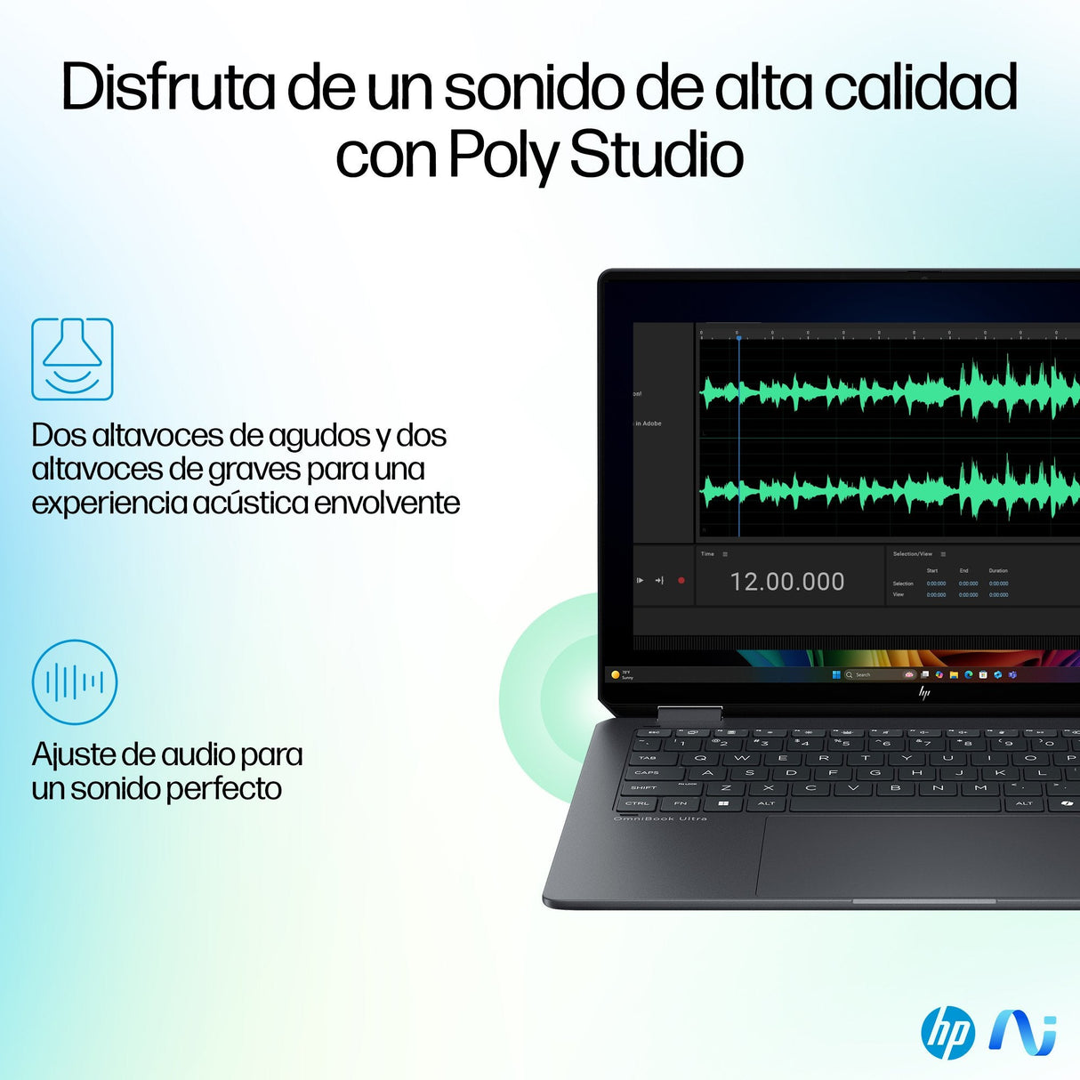 Portátil 14-Fh0006ns Regis 24c2 Hp Omnibook Ultra Flip 14 Ultra 7-258v (8c)    Win 11 32gb Lpddr5x On-Board 1tb Pcie Intel Arc Graphics Touch/14.0