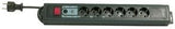 EAN 4006341647665 - REV device protection socket line, 6-fold, 3,0m Negro 250 V 3 m imagen 1