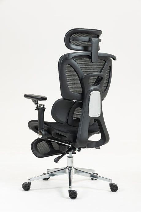 EAN 5901443391562 - Activejet YK848 BK silla de oficina y de ordenador Asiento de malla Respaldo de malla imagen 4