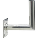 Schwaiger Sat-Soporte De Pared 25cm Incluye. Kunststoffkappe Plateado