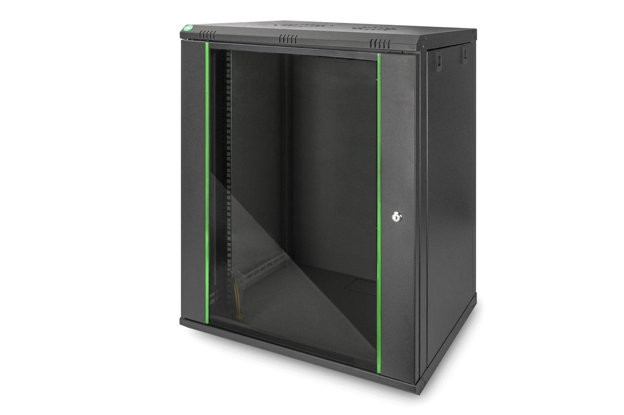 Armario Digitus Dn1916uecn  16u Bastidor De Pared Negro