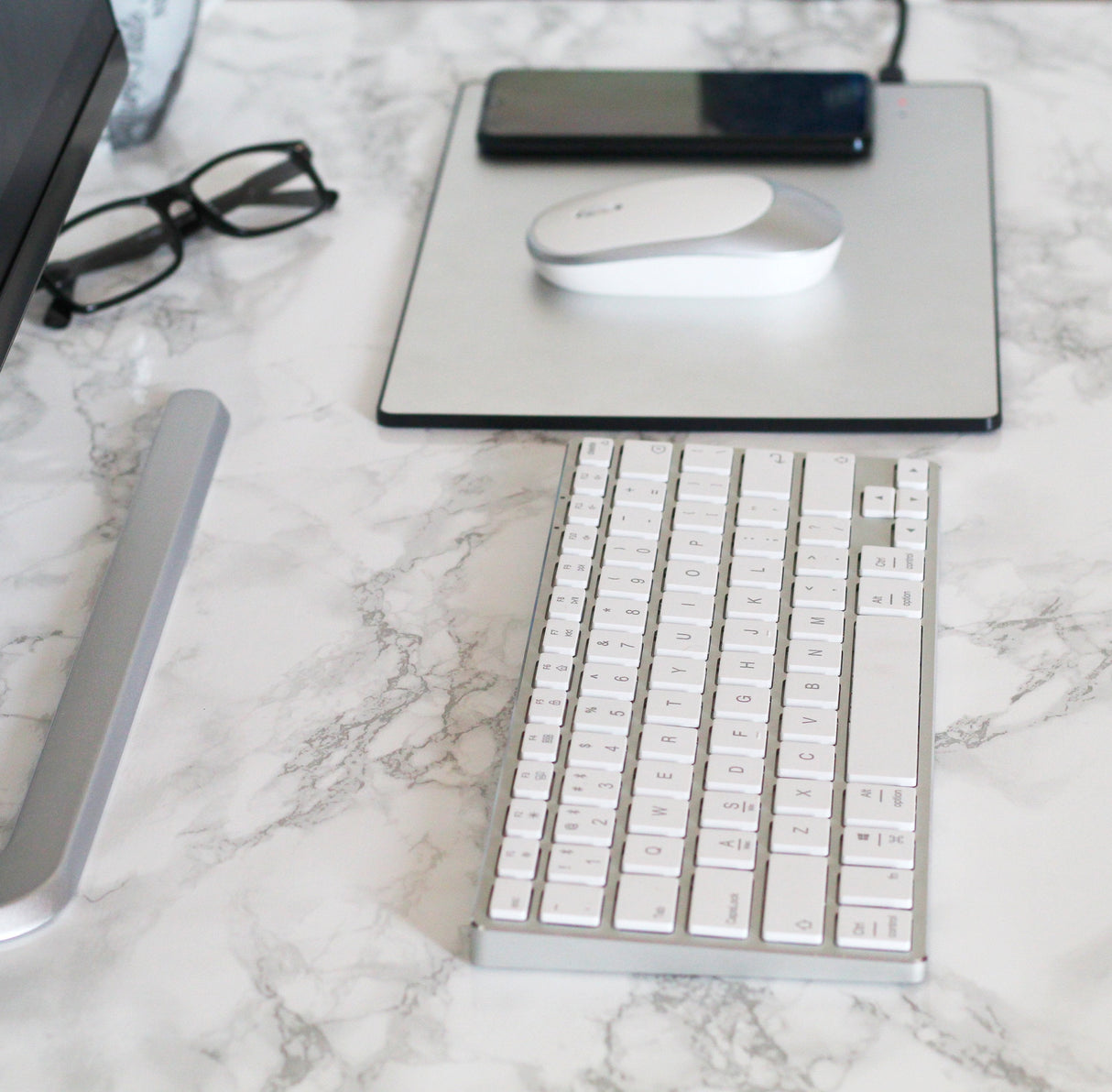 Subblim Advance Compact Silver Teclado Bluetooth