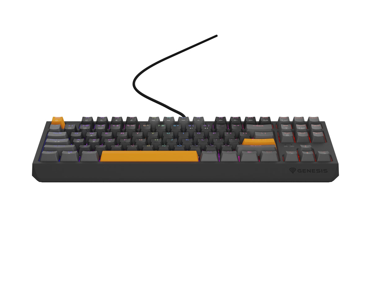 Genesis Thor 230 Tkl Anchor Gray Positive Rgb Outemu Red