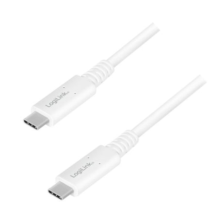EAN 4052792066661 - LogiLink CU0180 cable USB 0,8 m USB C Blanco imagen 1