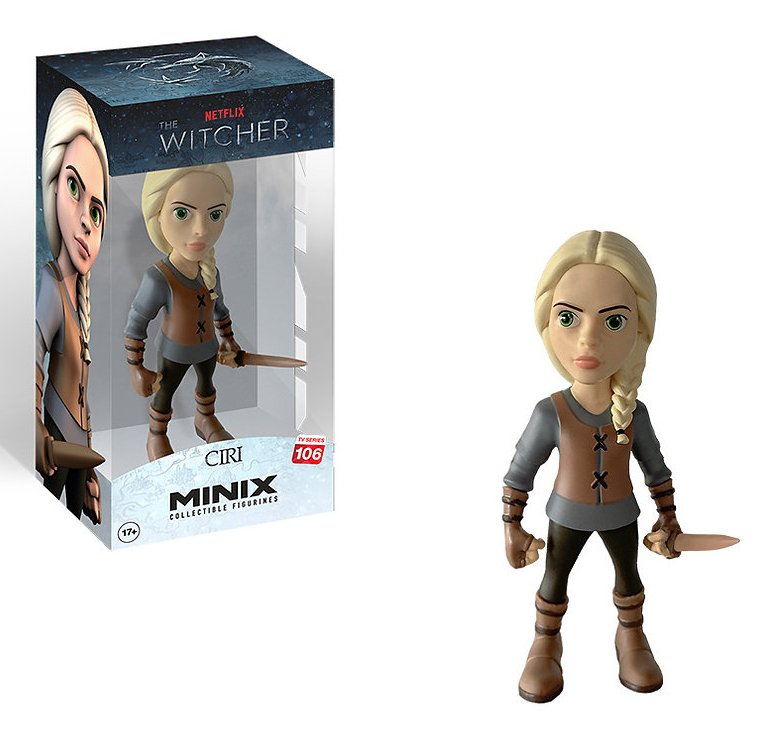 Figura Minix Ciri The Witcher 12cm