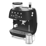 Smeg Kaffeemaschine Man. Mahlwerk Egf03blmeu, Thermoblock, Dampfdüse, 1l,...