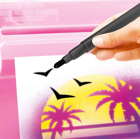 EAN 3555801455186 - Canal Toys Airbrush Art Activity Case imagen 6