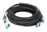 Cable Breakout 8 Fibras, Sm G.657.A1 Lc/Upc-Lc/Upc, Universal, Color: Negro, 150 M