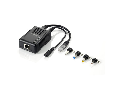 EAN 4015867160701 - LevelOne POS-1002 divisor de red Energía sobre Ethernet (PoE) Negro imagen 1