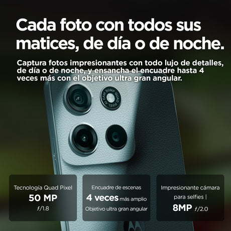 EAN 0840023293078 - Motorola moto g15 17,1 cm (6.72") SIM doble Android 15 4G USB Tipo C 8 GB 512 GB 5200 mAh Azul claro imagen 7