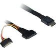 EAN 4260455648769 - Inter-Tech 88885642 cable Serial Attached SCSI (SAS) 0,75 m 32 Gbit/s Negro imagen 1