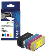 Cartucho Freecolor Hp 920xl Color Bk C M Y Remanufacturado