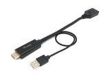 Equip Hdmi Adaptador Displayport M/H 0.15m 4k/60hz W