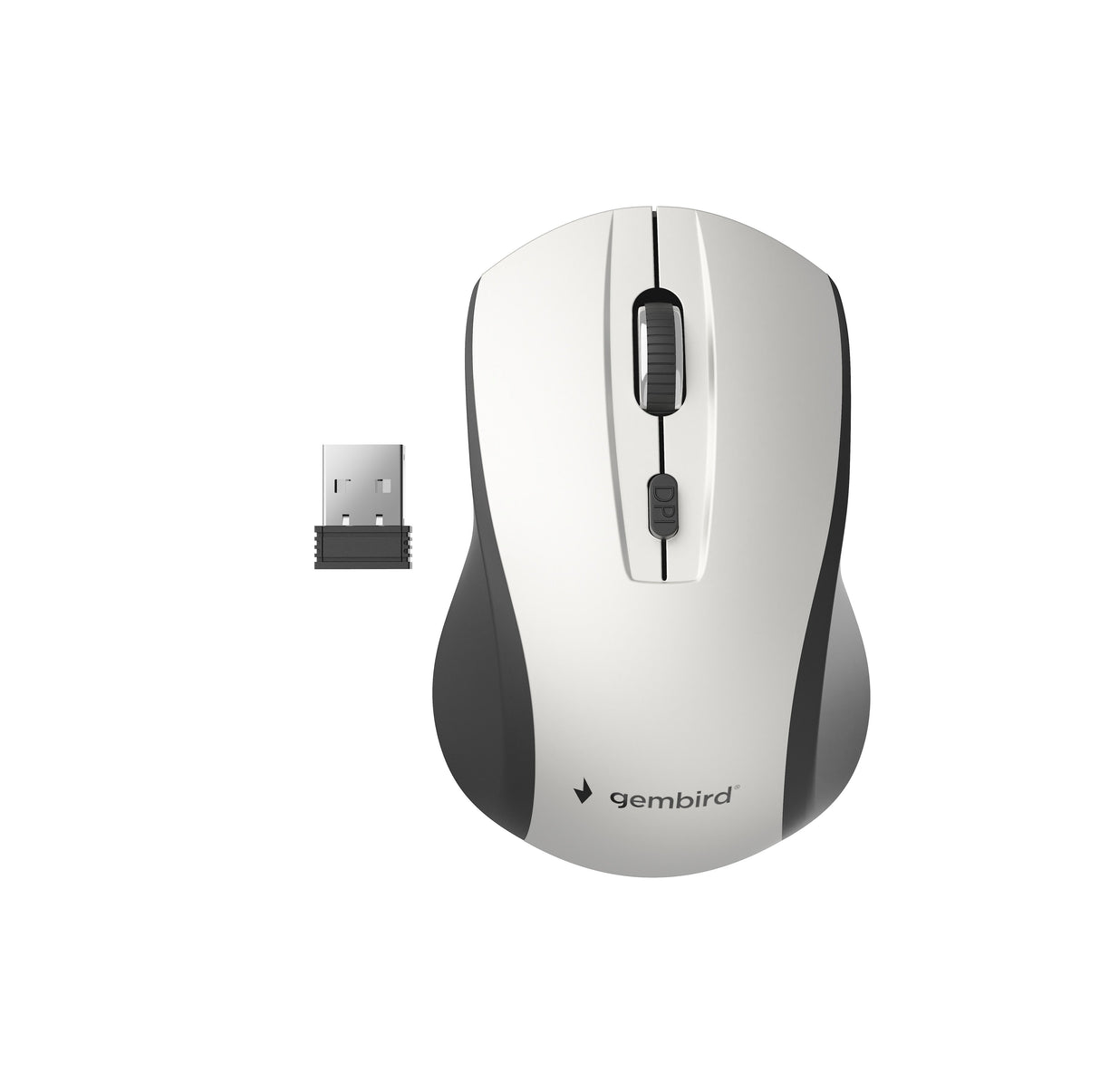 Gembird Raton Optico Inalambrico Gris / Negro Musw-4b-02-Bs