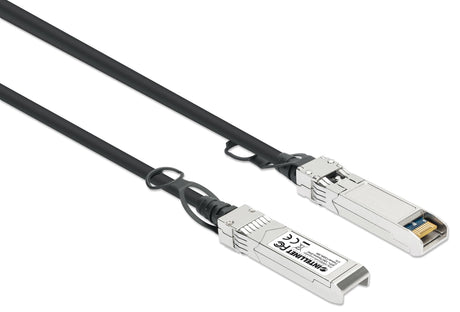 EAN 0766623508483 - Intellinet 508483 Cable de fibra óptica e InfiniBand 5 m SFP+ Negro, Plata imagen 2