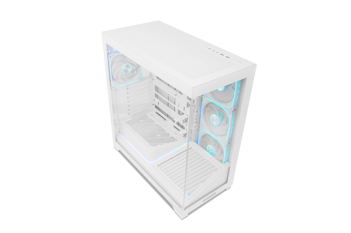 Caja Pc Gaming Semitorre Nox Hummer Blade Blanca