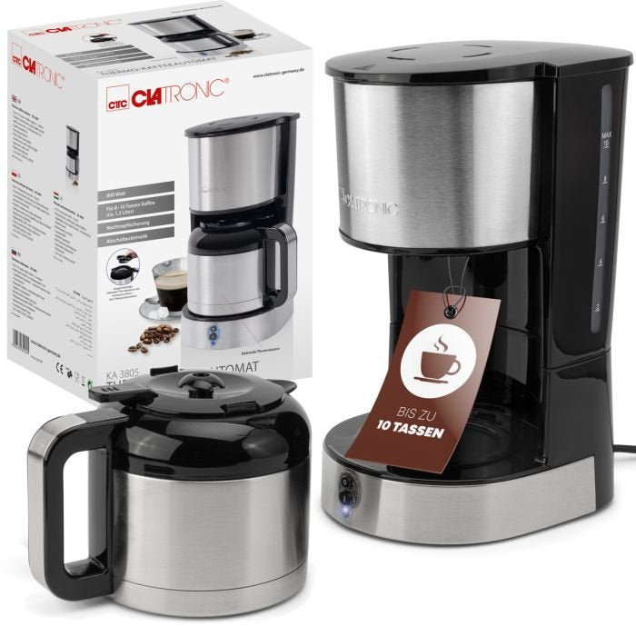 Cafetera Termo Clatronic Ka 3805 Acero Inoxidable