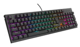Genesis Thor 303 Rgb Mechanical Gaming Keyboard, Outemu Brown Switch, Us Layout, Wired, Black