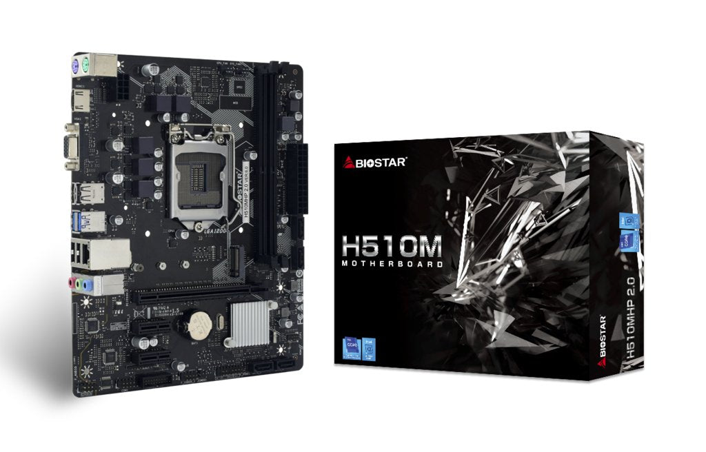 Placa Base  Biostar H510mhp 2.0 Intel H510 Lga 1200 Micro Atx