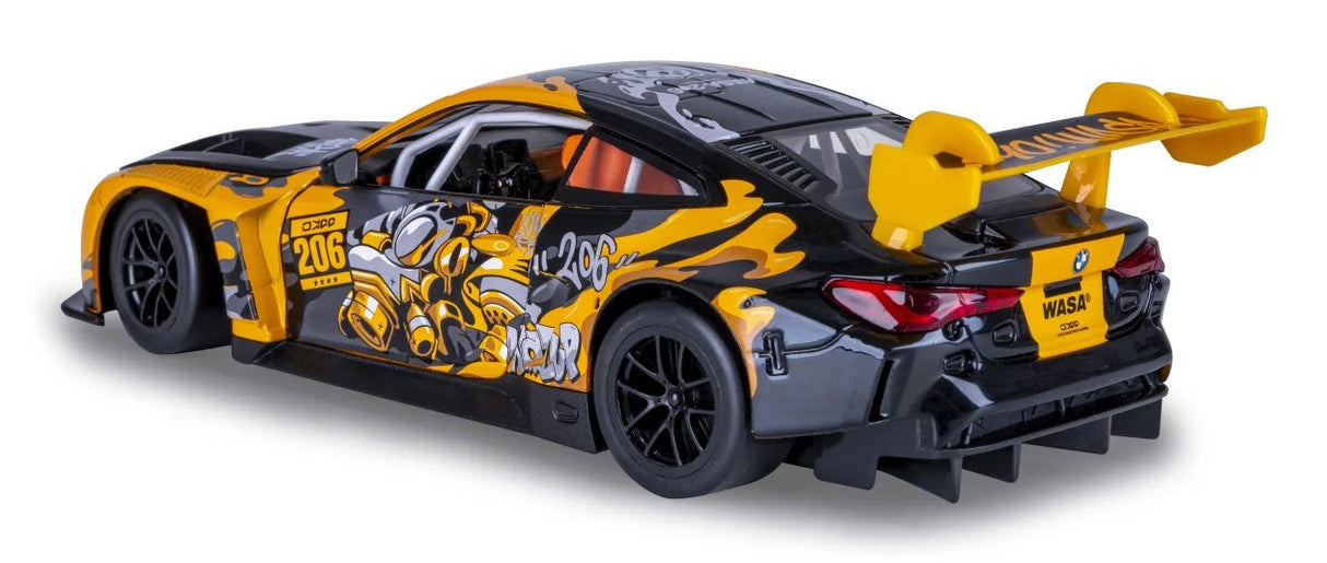 Jamara Bmw M4 Gt3 1:24 Amarillo 3+