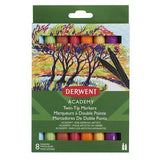 EAN 0043100982081 - Derwent Academy marcador 8 pieza(s) Punta de cincel Multicolor imagen 3