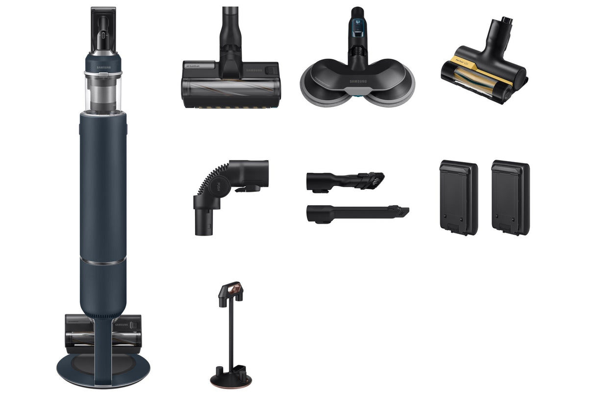 Aspiradora  Samsung Vs20b95973b Negro, Azul, Cromo Bolsa Para El Polvo
