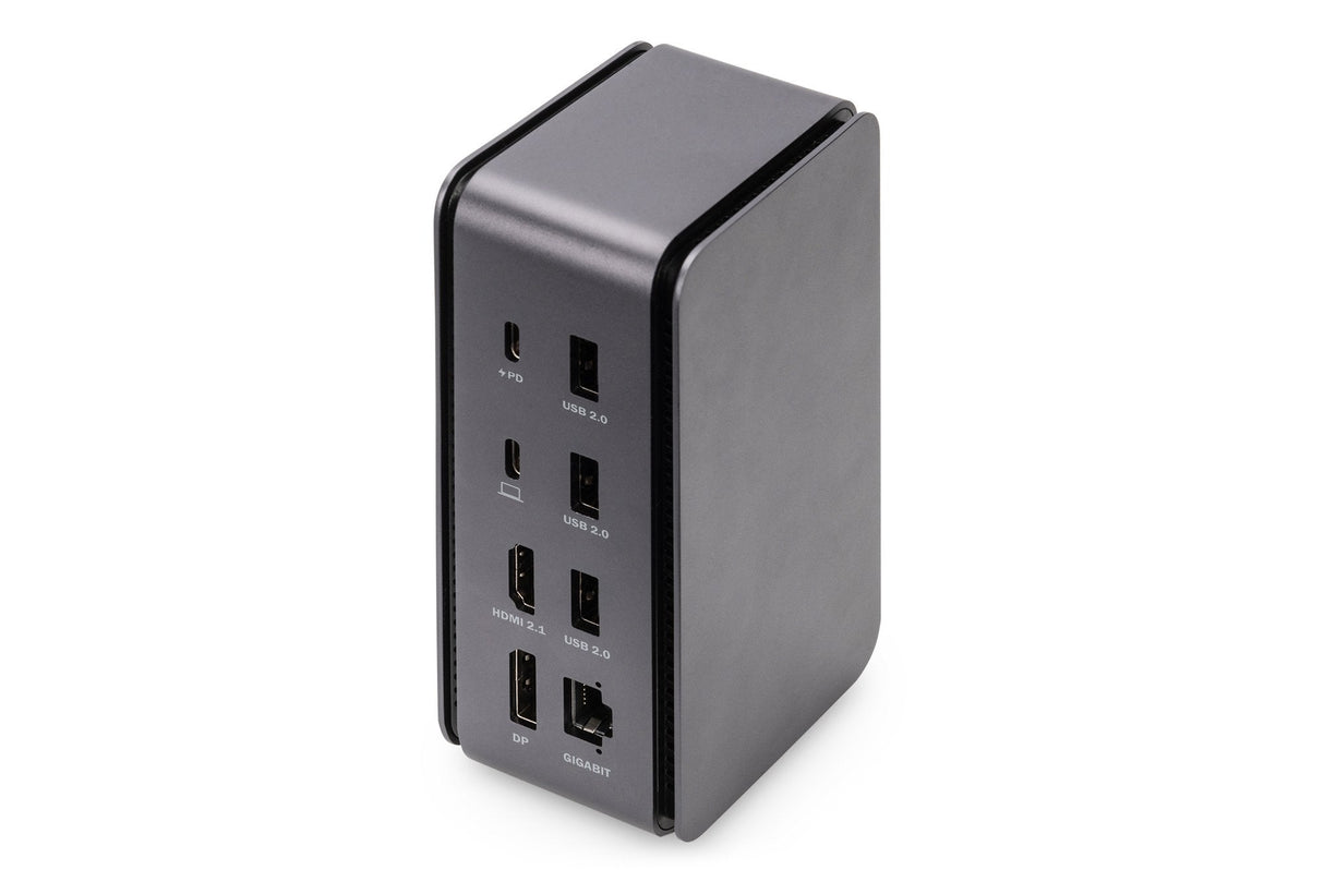 Digitus Dockingstation Usb 4.0 8k Usb-C Gris/Negro