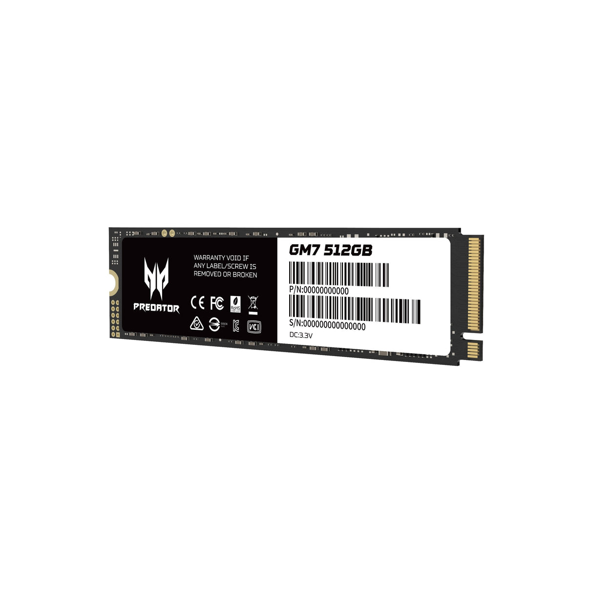 Acer Predator Ssd Gm7 512gb M.2 Nvme Pcie Gen 4x4