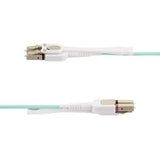 Startech.Com Cable De Fibra Óptica Multimodo Lc A Lc [Upc] Om4 De 5m - Con Pestillos - 50/125?M - Redes De 100g - Resistente A Los Dobleces - Low Insertion Loss - Lszh