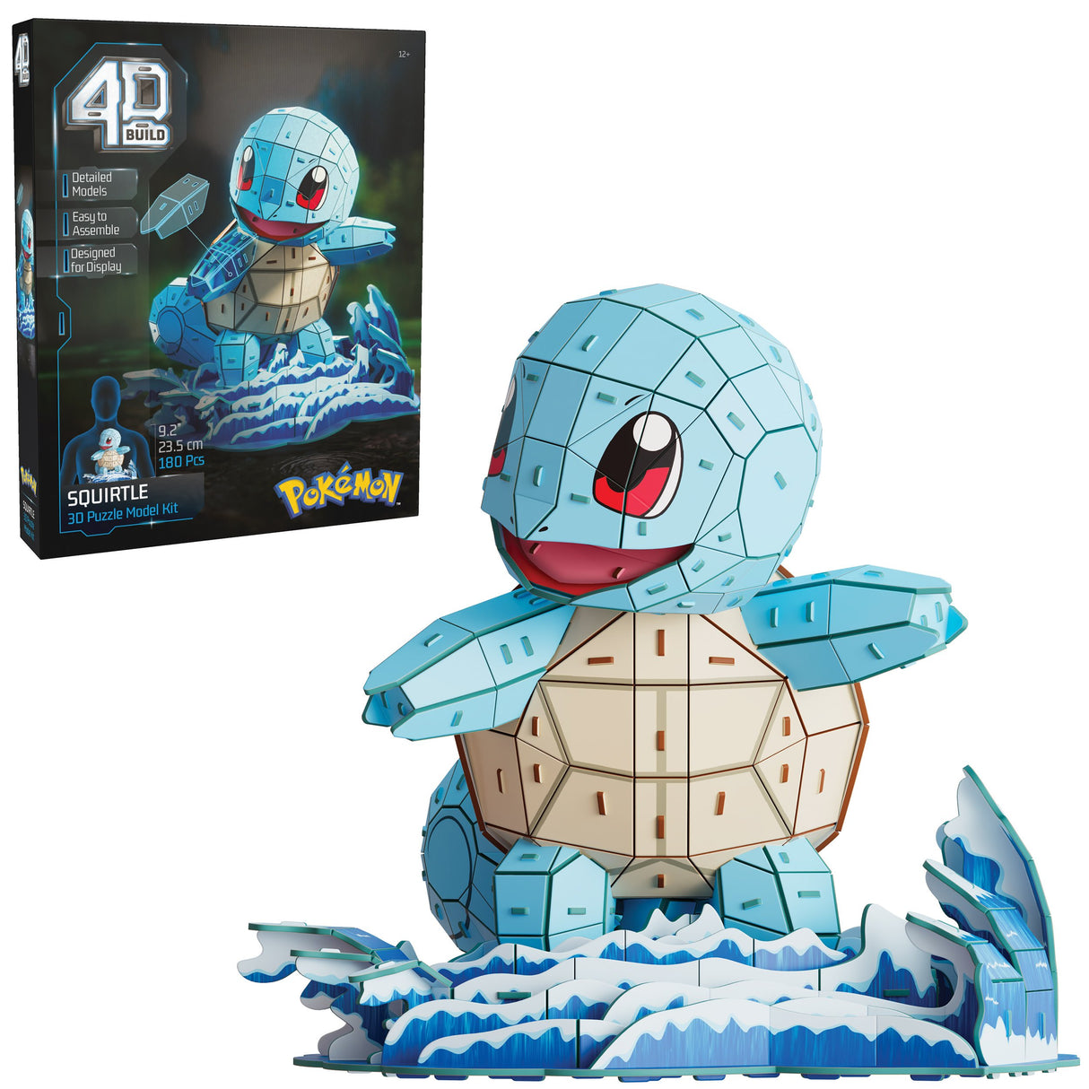 EAN 681147098169 - 4D Build FDP FAP Pokemon Squirtle GML Puzle 3D 180 pieza(s) Dibujos imagen 6