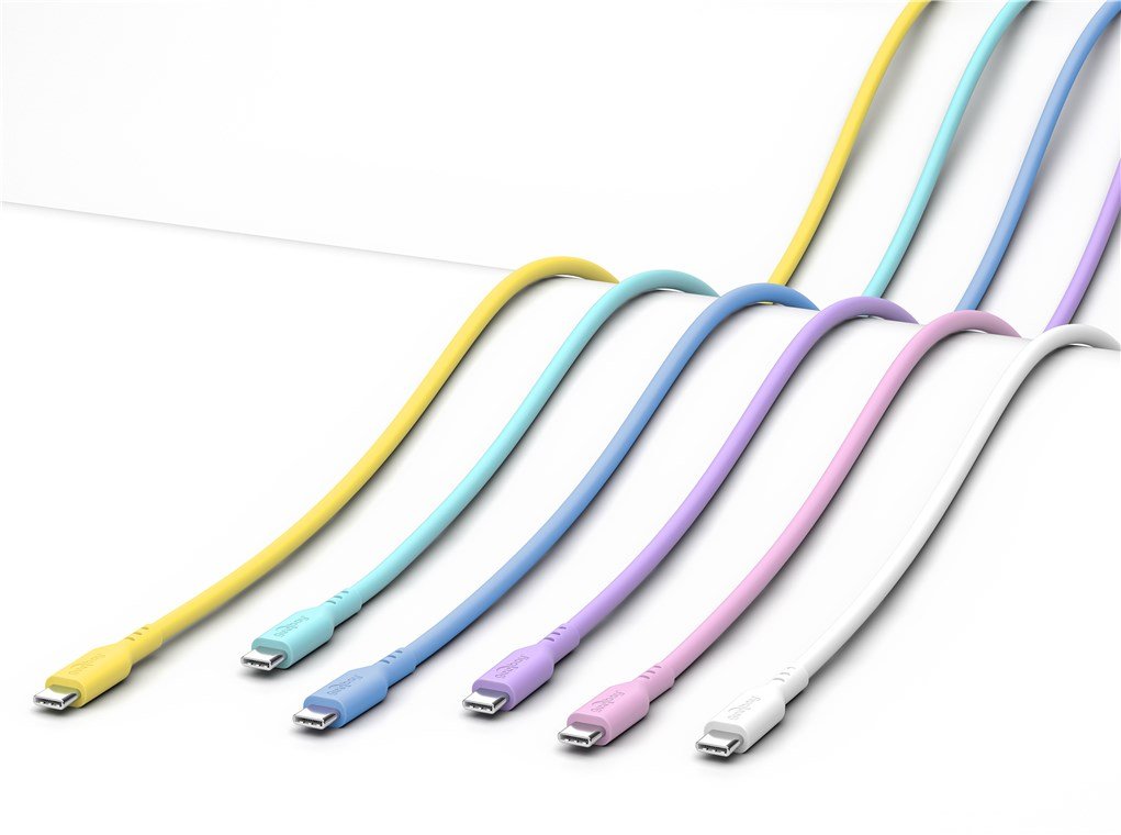 Goobay Usb-C Silicone Cable, 1.5 M, Purple