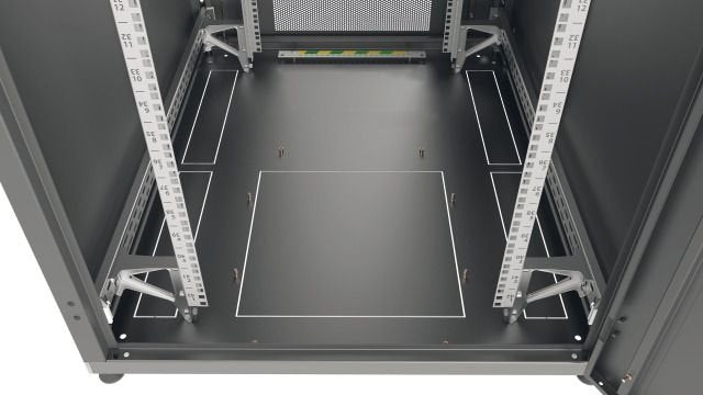 Efb 19" Armario De Servidor Pro 42he, 800x1000 Mm, F+R=1-Tlg., Ral7035