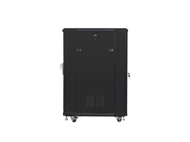 EAN 5901969424461 - Lanberg FF01-6822-12B armario rack 22U Rack o bastidor independiente Negro imagen 4