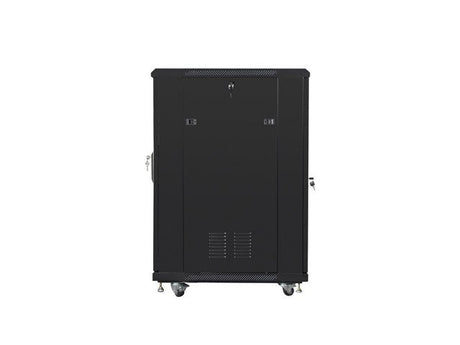 EAN 5901969424461 - Lanberg FF01-6822-12B armario rack 22U Rack o bastidor independiente Negro imagen 4