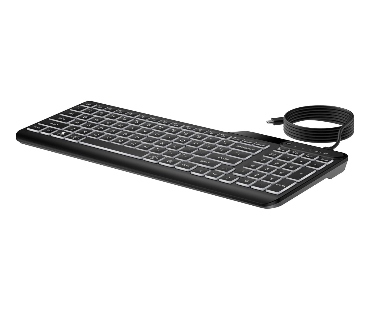 EAN 0197192768525 - HP 400 Backlit Wired Keyboard teclado Hogar USB Negro imagen 12