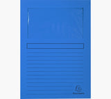 Exacompta Subcarpeta Forever A4 C/Ventana 130gr Paquete De 25 Colores Surtidos