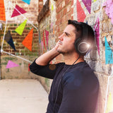 Headset Stereo, With Microphone, 1x 3.5mm, Negro